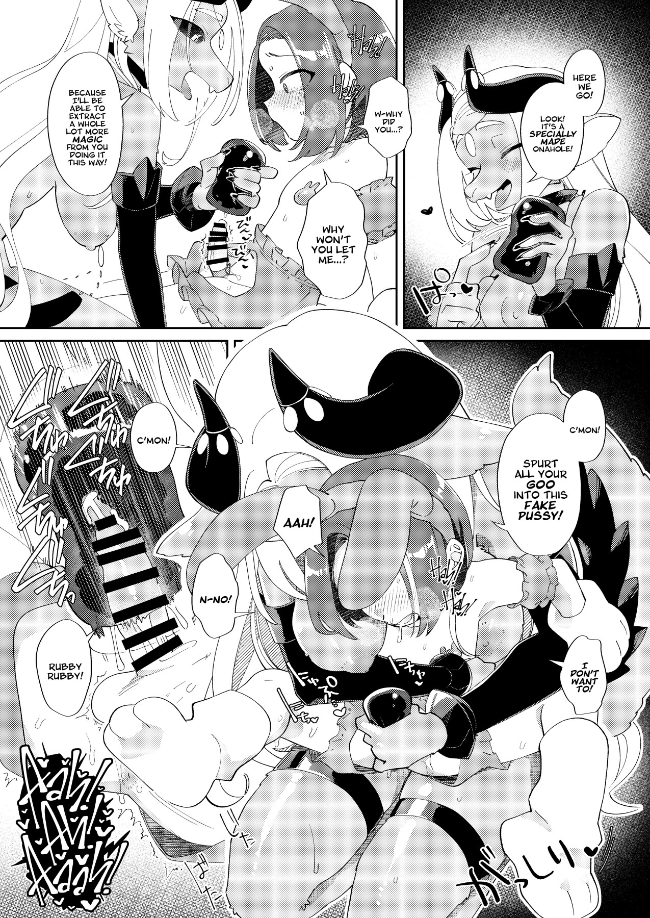 Hentai Manga Comic-The Demon Queen Was Invincible So The Hero Got All His Power Sucked From Him & Ended Up As Her Pet!-Read-22